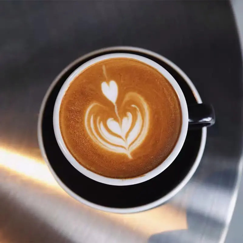 Juego de tazas de café de capuchino de cerámica creativa de 300 ml