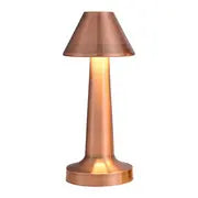 Lámpara de mesa LED recargable inalámbrica para el hogar y la cafetería